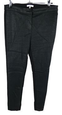 Dámsé černé potažené skinny kalhoty Peckott 