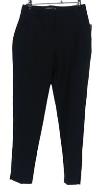 Dámské černé společenské kalhoty s puky zn. Primark 