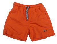 Červené plážové kraťasy 