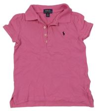 Růžové polo tričko Ralph Lauren