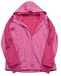 Světlerůžovo-růžová softshellová bunda s kapucí Crivit