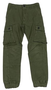 Khaki cargo cuff rifle River Island 