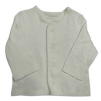 Bílá propínací mikina Primark