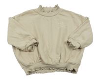 Béžová oversized mikina s nápisem George 