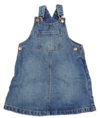 Modré riflové šaty F&F