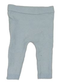 Světlemodré úpletové kalhoty F&F