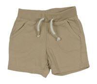 Béžové bavlněné kraťasy C&A