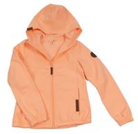Neonově růžová softshellová bunda s kapucí Yigga