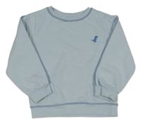 Světlemodrá oversize mikina s dinosaurem Primark