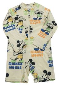 Smetanový UV overal s Mickey zn. H&M