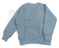 Nové - modrošedá mikina s nápisem VON RIKE