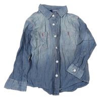 Modrá riflová košile Uniqlo