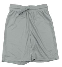 Světlešedé kostkované sportovní kraťasy Primark