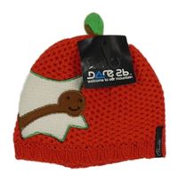 Nové - Červená pletená funkční čepice se vzorem Dare 2B