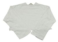 Bílá crop mikina H&M