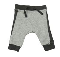 Šedo-antracitové tepláky H&M