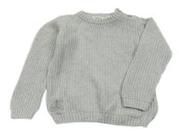 Šedý melírovaný svetr Lupilu