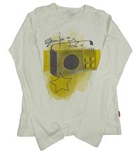 Smetanové triko s rádiem Name it