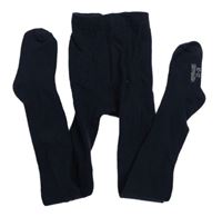 Tmavomodré punčocháče Vertbaudet