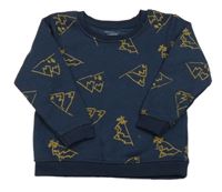 Tmavomodrá mikina s horami Primark