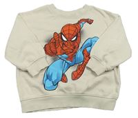 Béžová mikina se Spidermanem H&M