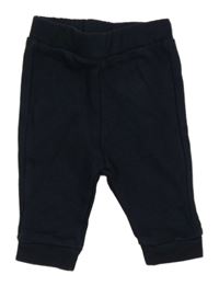 Tmavomodré tepláky H&M