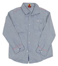 Světlemodrá melírovaná košile S. Oliver