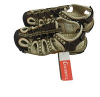 Nové - hnědo-béžové outdoorové sandále vel. 35