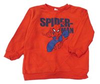 Červená mikina se Spidermanem 