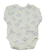 Bílo-modré body s Mickeym George