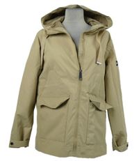 Dámská béžová šusťáková outdoorová jarní bunda s kapucí Regatta 