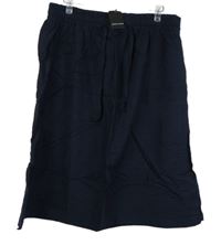 Dámské tmavomodré lněné kraťasy JD Williams 