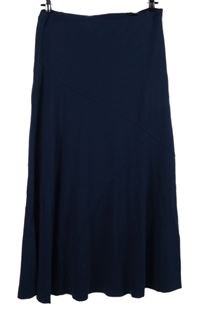 Dámská tmavomodrá midi sukně Bonmarché 