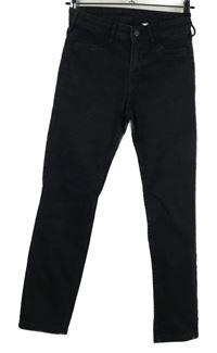 Dámské černé skinny rifle H&M