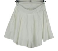 Dámské bílé sukňové kraťasy Shein 