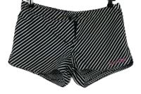 Dámské černo-bílé vzorované plážové kraťasy RipCurl 