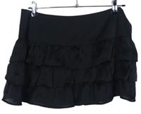 Dámská černá sukně s volánky Blind Date 