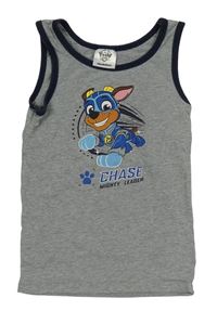 Šedé tílko s Paw Patrol Nickelodeon