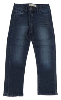 Tmavomodré slim rifle 