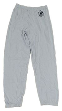 Světlemodré pyžamové kalhoty s potiskem H&M