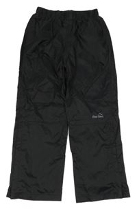 Černé šusťákové funkční kalhoty Peter Storm
