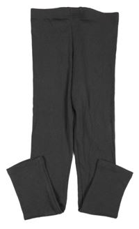 Šedé žebrované legíny F&F