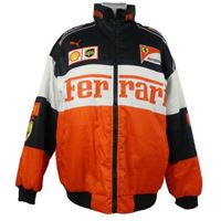 Pánská červeno-černo-bílá šusťáková zateplená sportovní bunda 