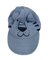 Modrá melírovaná kšiltovka s tygrem C&A