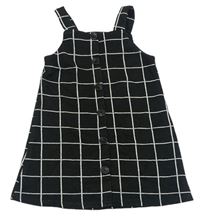 Černo-bílé kostkované šaty F&F
