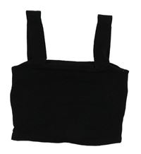 Černý crop top zn. New Look