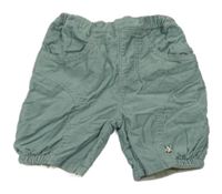 Khaki manšestrové podšité kalhoty Mothercare