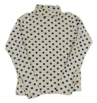 Smetanový rolák se safírovými hvězdičkami PETIT BATEAU