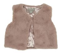 Starorůžové kožešinové podšité bolérko PRIMARK