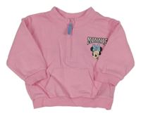 Růžová mikina s Minnie PRIMARK